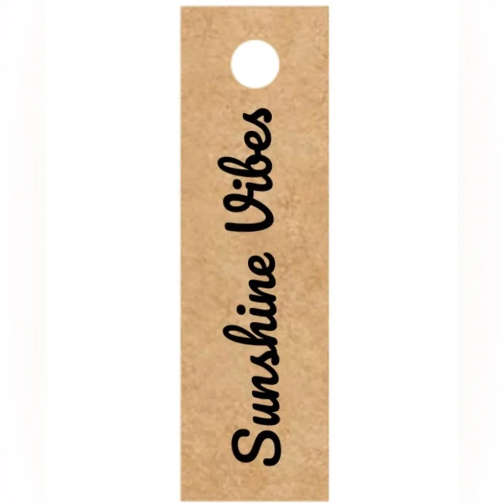 Sunshine Vibez Small Tote Bag, Beach Bag, Straw Tote Handbag White Handle New! - Picture 8 of 8